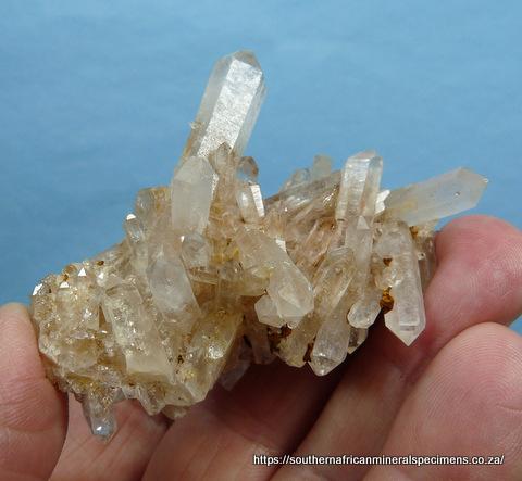 20 quartz crystal specimens