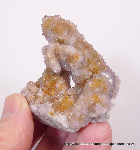 Cactus quartz crystal group