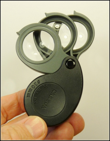 Loupe, magnifier - enjoy the hidden beauty of specimens!