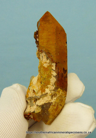 Unusually shaped quartz crystal