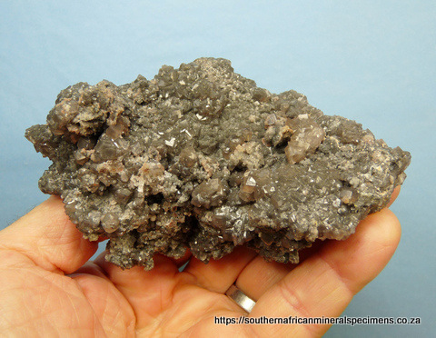 2-sided smithsonite specimen