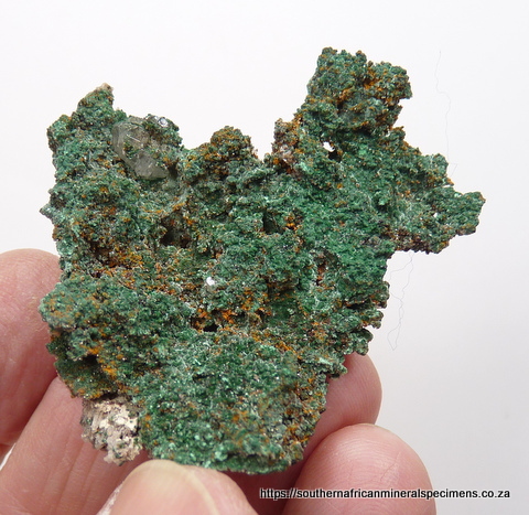 Descloizite crystal cluster - Berg Aukas, Namibia