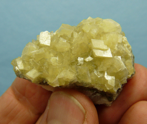 Calcite crystals on calcite